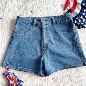 high waisted shorts